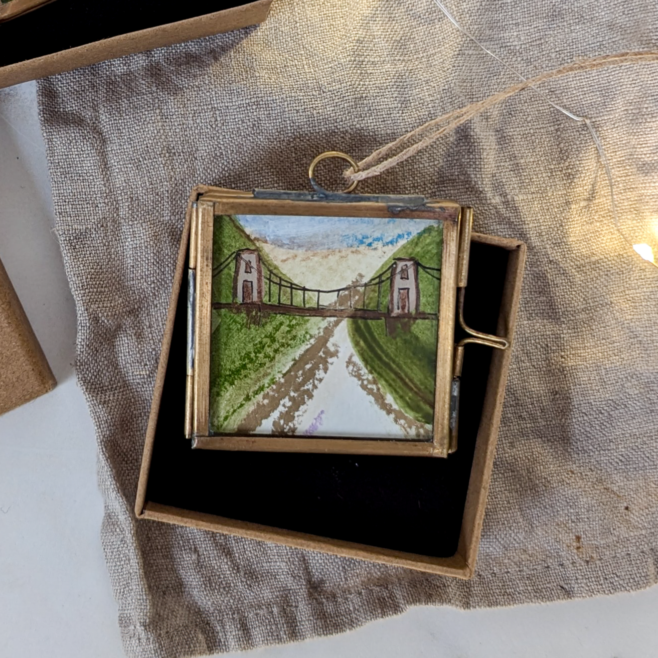 Clifton Suspension Bridge | Hand-Painted Christmas Tree Decoration