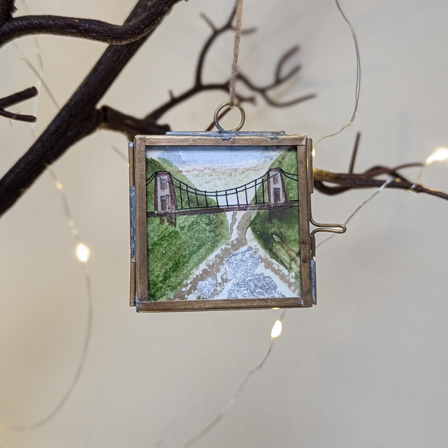 Clifton Suspension Bridge | Hand-Painted Christmas Tree Decoration