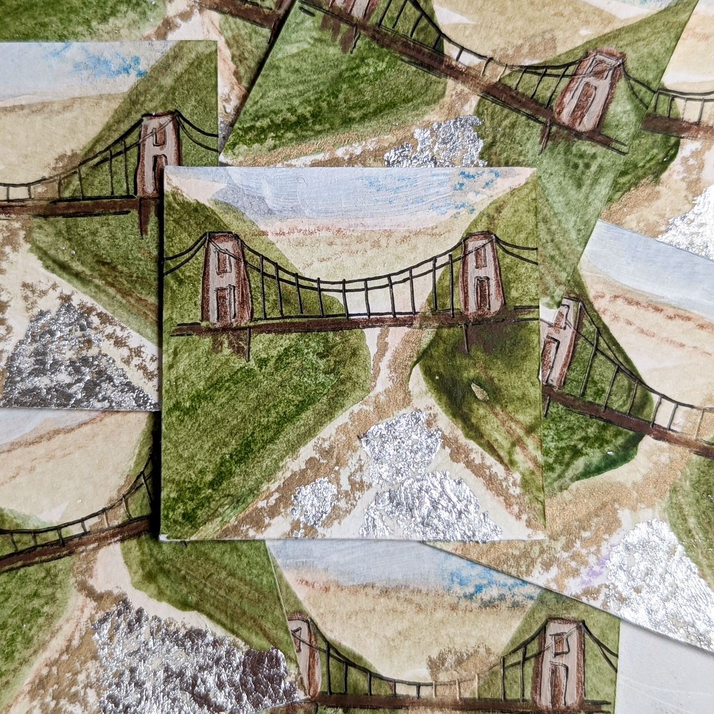 Clifton Suspension Bridge | Hand-Painted Christmas Tree Decoration