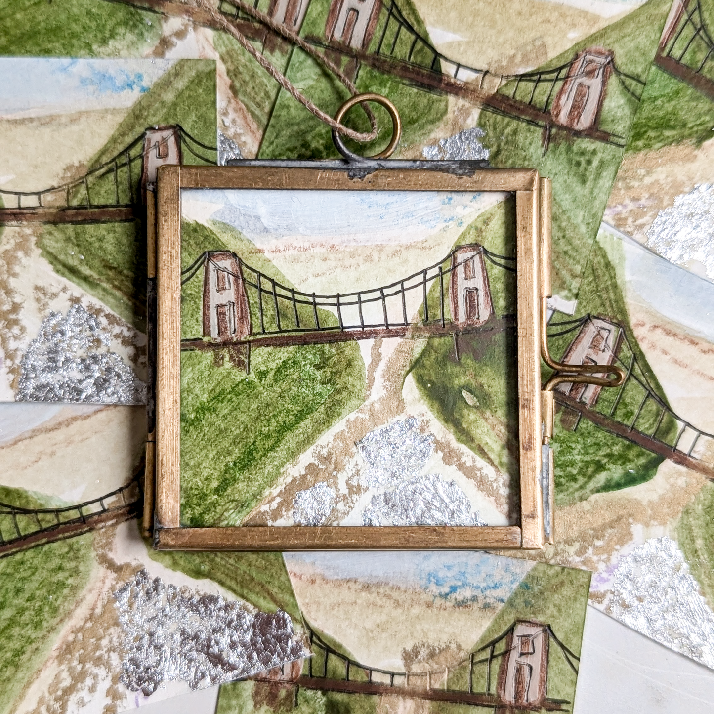 Clifton Suspension Bridge | Hand-Painted Christmas Tree Decoration